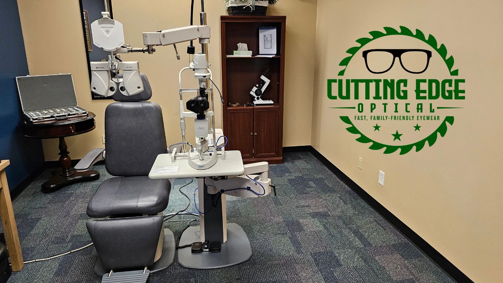 Cutting Edge Optical Same Day Glasses, Eye Exam